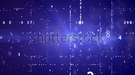 Stock photo: binary code 