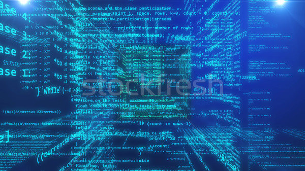 Data Code Digital Technology. Stock photo © klss