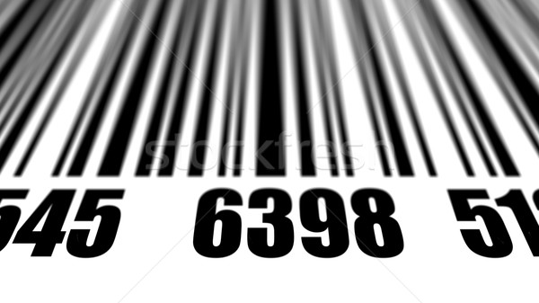 Closeup of scanning barcode.  Stock photo © klss