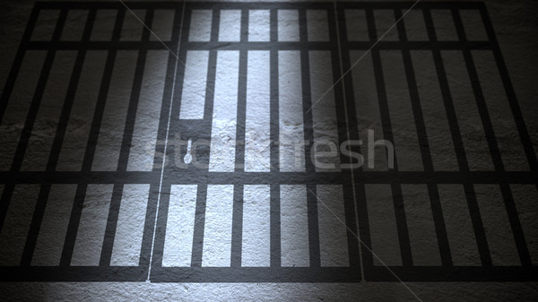 árnyék börtön rácsok befejezés nézőpont kilátás Stock fotó © klss