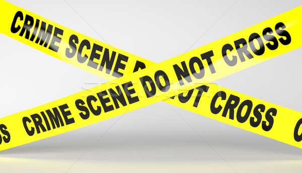Crime scene tape. Stock photo © klss
