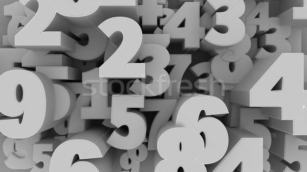 Number Background. Stock photo © klss