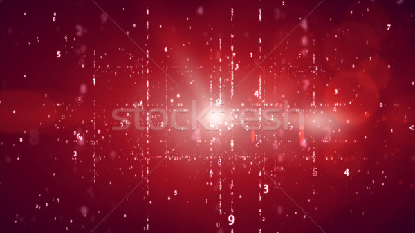 Abstract background with random digital numbers Stock photo © klss