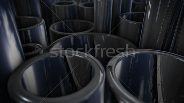 Heavy metallurgical industrial products. Stock photo © klss