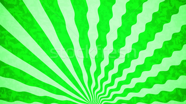  Green Sunbeams grunge background Stock photo © klss