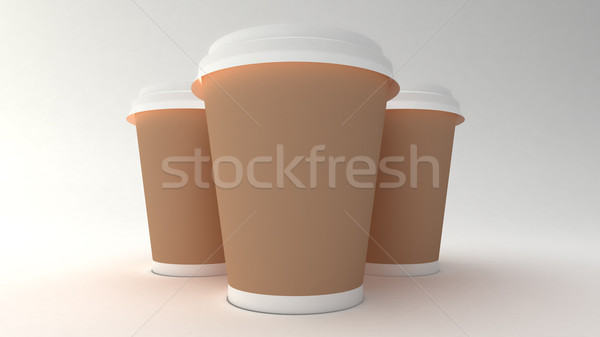 Coffee cups. Stock photo © klss