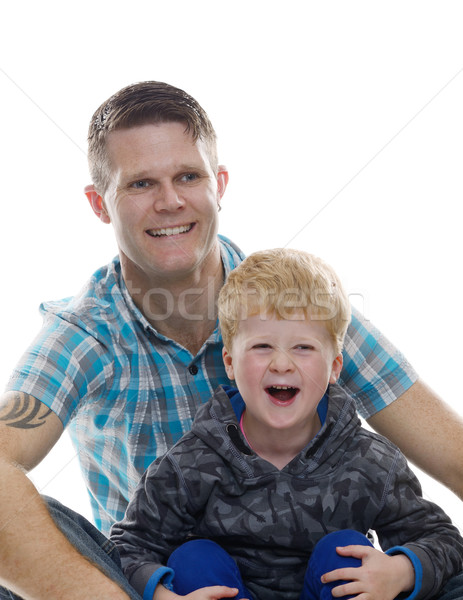 Father and son Stock photo © KMWPhotography