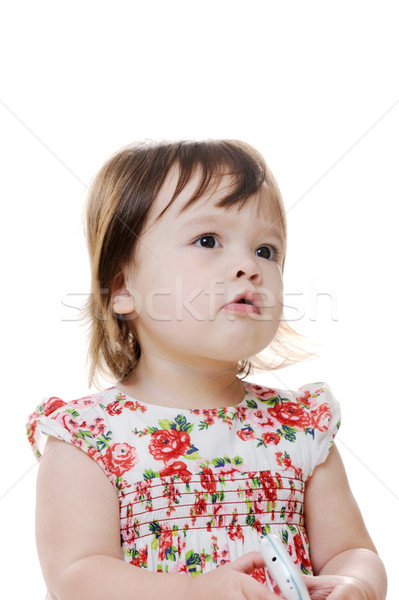 Thoughtful girl Stock photo © KMWPhotography