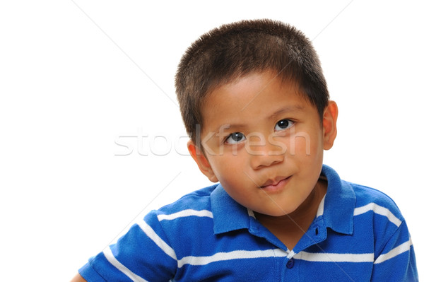 Asian boy look naughty Stock photo © KMWPhotography