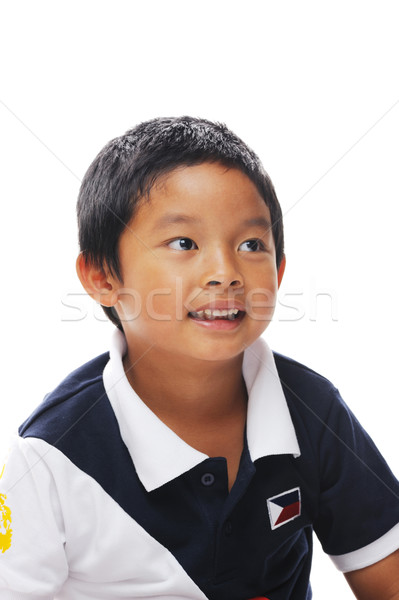 Filipino boy happy Stock photo © KMWPhotography
