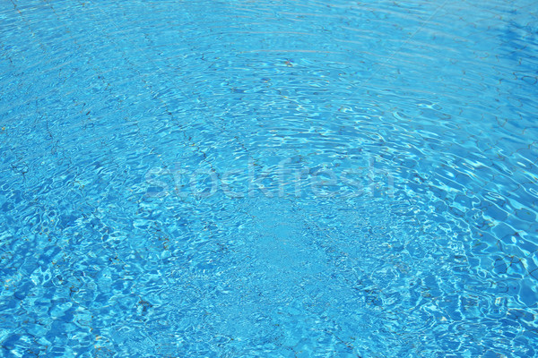 blue water in the pool background Stock photo © koca777
