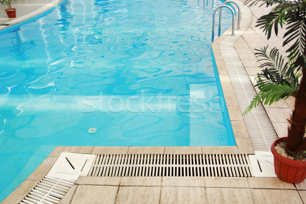 one blue water swimming pool  Stock photo © koca777