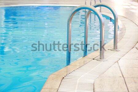 步驟 水 水池 健康 體育 夏天 商業照片 © koca777