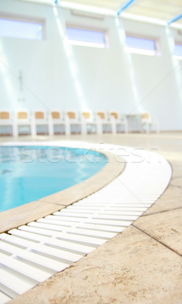 Une belle bleu eau piscine santé [[stock_photo]] © koca777