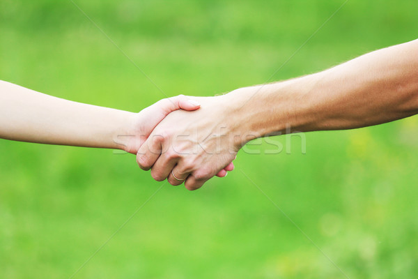 Deux bras amoureux famille main femmes [[stock_photo]] © koca777