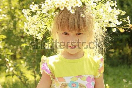 Belle petite fille nature famille fille bébé [[stock_photo]] © koca777