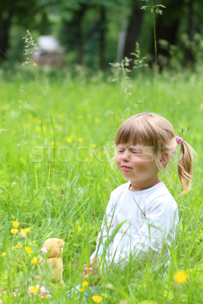 Belle petite fille nature famille fille heureux [[stock_photo]] © koca777