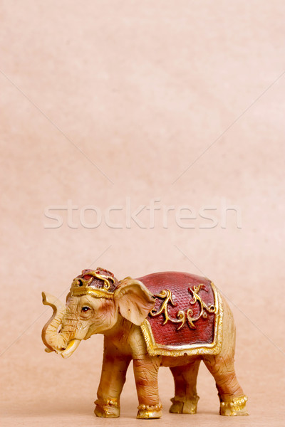 éléphant faible décoratif modèle papier jouet [[stock_photo]] © kokimk