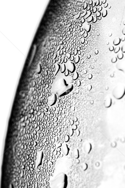 Condensation gouttes d'eau plastique surface eau texture Photo stock © kokimk