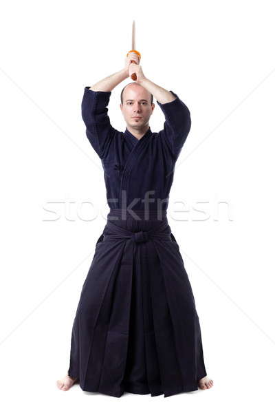 Kendo fighter Stock photo © kokimk