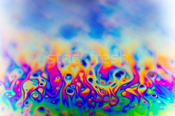 Abstrakten Seifenblase extreme erschossen Wasser Stock foto © kokimk