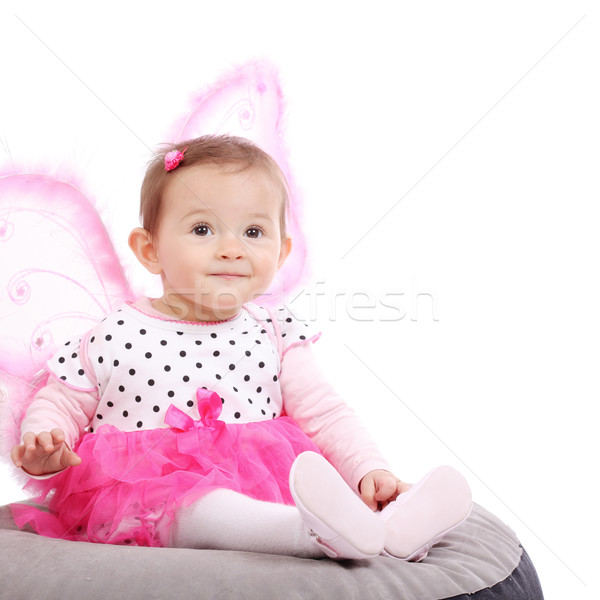 cute little baby girl Stock photo © kokimk