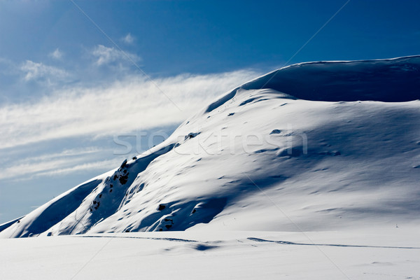 Krajobraz narciarskie centrum Macedonia wysoki szczegół Zdjęcia stock © kokimk