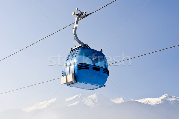elevator ski cabin Stock photo © kokimk