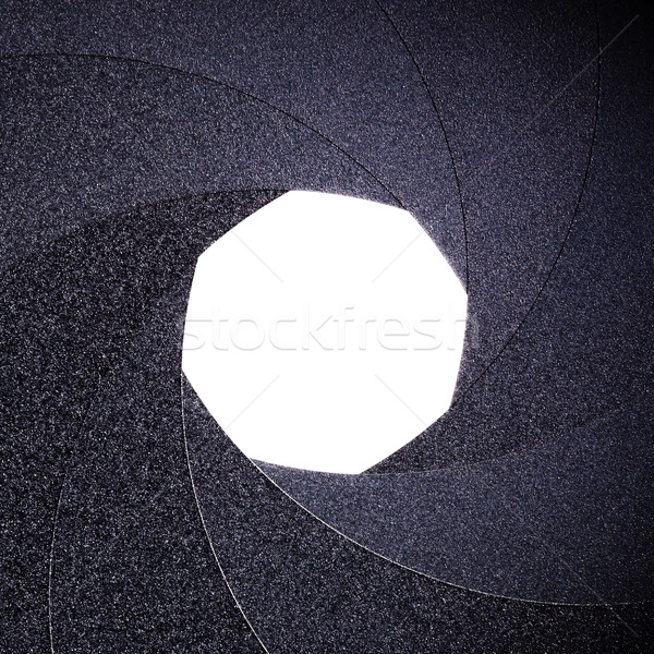 Macro view of a lens Stock photo © koldunov