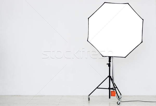 Photographic lighting in an empty studio Stock photo © koldunov