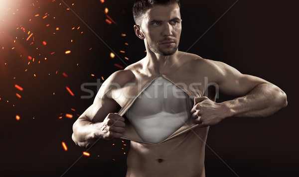 Conceptual photograph of a human dummy Stock photo © konradbak