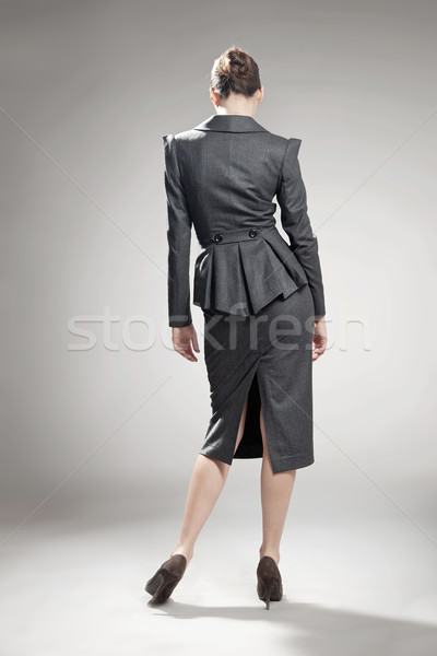 Anziehend jungen Büroangestellte Mädchen Hand Mode Stock foto © konradbak