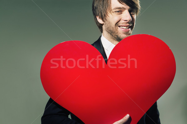 Portrait copain amour homme [[stock_photo]] © konradbak