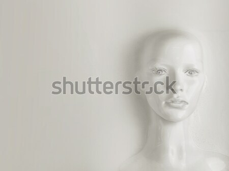 Artificial intelligence concept - human being Stock photo © konradbak