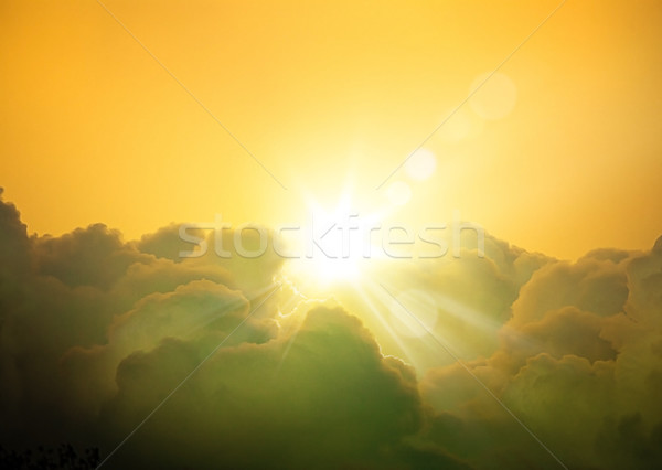 Sanat fantezi güneş dizayn uzay Stok fotoğraf © Konstanttin
