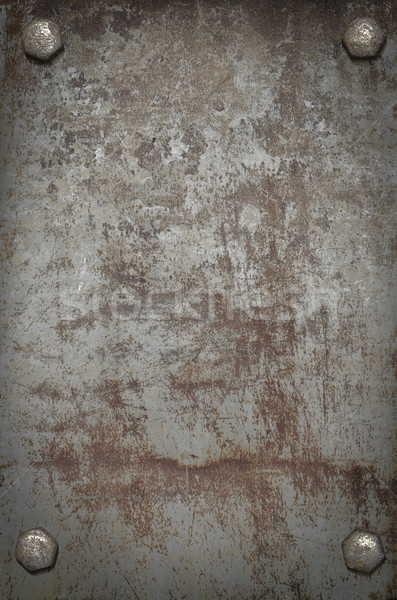 Kunst grunge metaal plaat textuur muur Stockfoto © Konstanttin
