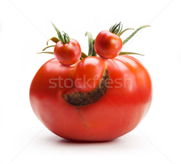 Art cheerful Mr. Tomato Stock photo © Konstanttin