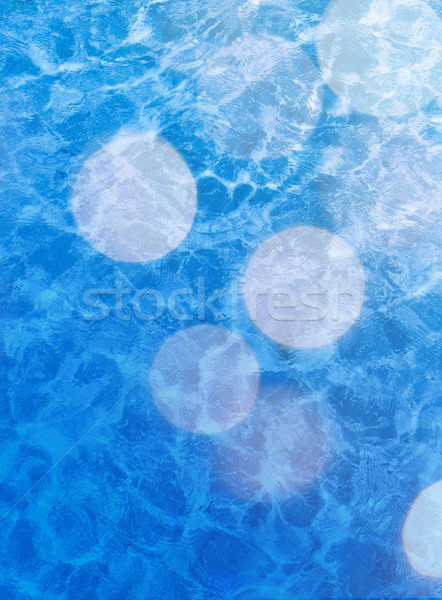 Sanat deniz mavi su dalgalanma Stok fotoğraf © Konstanttin