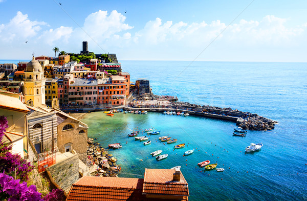 art beautiful old town of Liguria Italy Europe.  Stock photo © Konstanttin