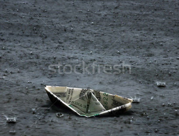 art abstract dark business financial recession background Stock photo © Konstanttin