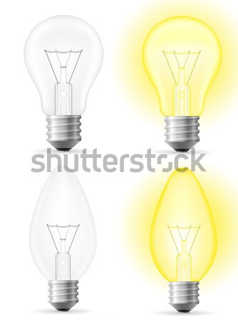 light bulb vector illustration Stock photo © konturvid