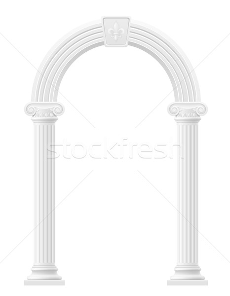 antique arch stock vector illustration Stock photo © konturvid