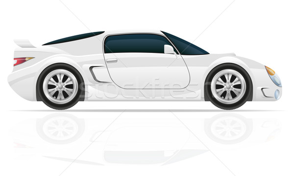 sport car vector illustration Stock photo © konturvid