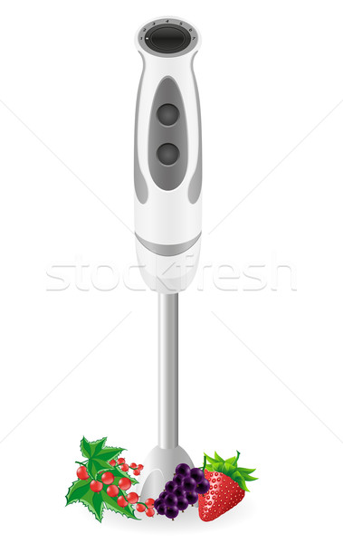 kitchen blender vector illustration Stock photo © konturvid