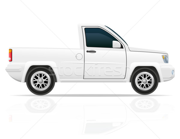 car pick-up vector illustration Stock photo © konturvid