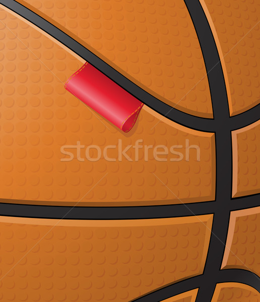Foto stock: Basquetebol · etiqueta · esportes · fundo · laranja · saltar