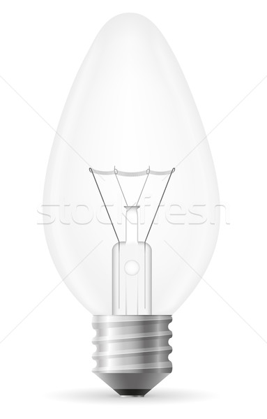 light bulb vector illustration Stock photo © konturvid