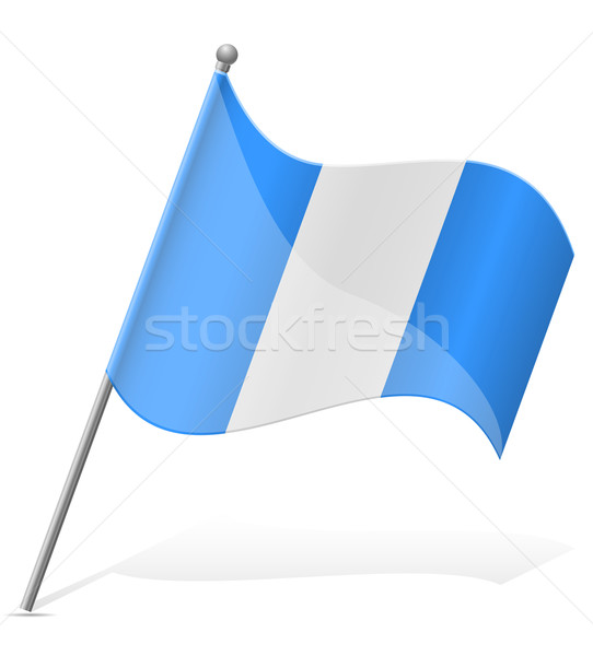 flag of Guatemala vector illustration Stock photo © konturvid