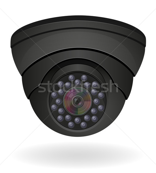 surveillance cameras vector illustration Stock photo © konturvid