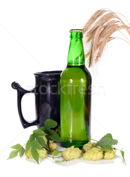 beer and hop Stock photo © konturvid